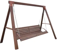 Huśtawki - Ogrodowa huśtawka drewniana L1-N64 - miniaturka - grafika 1