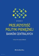Finanse, księgowość, bankowość - Przejrzystość polityki pieniężnej banków centralnych - miniaturka - grafika 1