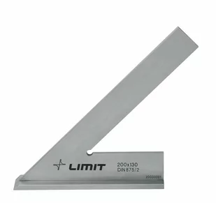 LIMIT KĄTOWNIK ZE STOPKĄ 45st. 200x130mm - Narzędzia warsztatowe - miniaturka - grafika 1