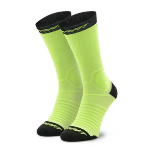 Skarpetki damskie - Skarpety wysokie unisex Dynafit - Ultra Cushion 70878 Fluo Yellow 2091 - grafika 1