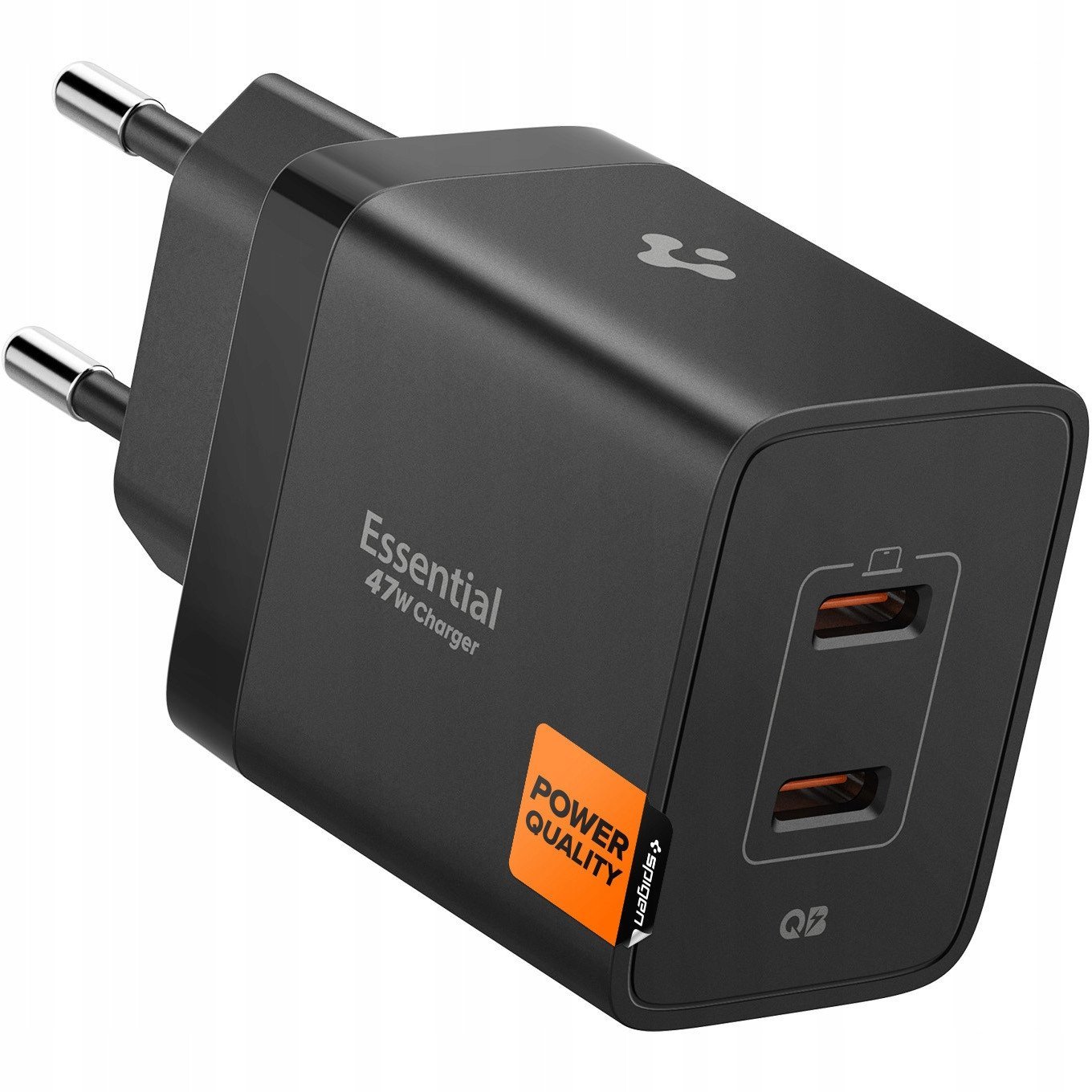 Spigen Essential 47W Wall Charger EE472EU, black