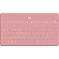 Klawiatury - Logitech Keys-To-Go Różowa (920-010059) - miniaturka - grafika 1