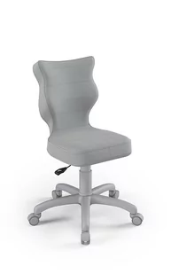 Fotel biurowy, krzesło biurowe Krzesło do biurka, Entelo, Petit Velvet 3, rozmiar 4, (wzrost 133-159 cm) - Fotele i krzesła biurowe - miniaturka - grafika 1
