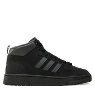 Sneakersy męskie - Sneakersy adidas Rapid Court Mid Winterized JR0170 Czarny - miniaturka - grafika 1