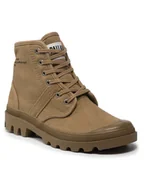 Buty trekkingowe damskie - Palladium Trapery Plbrs Lgn U 77018-307-M Zielony - miniaturka - grafika 1