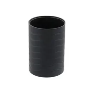 Kubki na szczoteczki do zębów - Kubek kosmetyczny LINES czarny mat - miniaturka - grafika 1