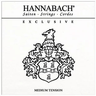Hannabach Klassikgitarrensaiten Exclusive Serie Medium Tension - E6 652736 - Struny gitarowe  - miniaturka - grafika 1