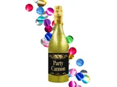 Dekoracje sali - Tuba strzelająca Szampan - konfetti kolorowe kółeczka - 32 cm - 1 szt. - miniaturka - grafika 1