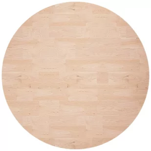 Okrągły blat do stolika, Ø60x2,5 cm, surowe drewno dębowe - Blaty meblowe i parapety okienne - miniaturka - grafika 3