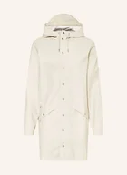 Płaszcze damskie - Rains Płaszcz Przeciwdeszczowy Long Jacket w3 weiss - miniaturka - grafika 1