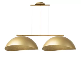 Solar lampa wisząca 2 punktowa złota 40575 Sigma - Lampy sufitowe - miniaturka - grafika 1