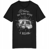 Koszulki męskie - Home Dom Koszulka Camper Camping Kemping Przyczepa - miniaturka - grafika 1