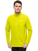 Bluzy męskie - Jack Wolfskin Bluza polarowa "Taunus" w kolorze żółtym - miniaturka - grafika 1