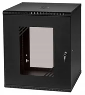 Szafy rack - Szafa Rack wisząca 19" 12U 450mm cza Stalflex - miniaturka - grafika 1