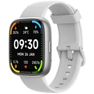 Smartwatch - Smartwatch MAXCOM Ecowatch 6 Srebrny - miniaturka - grafika 1