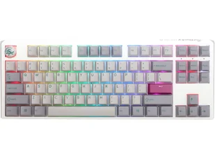 Ducky One 3 TKL klawiatura Gaming USB US English Srebrny - Klawiatury - miniaturka - grafika 1