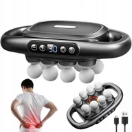 Masażery - Czarny Uchwyt Skrzynki Pistolet Do Uderzeń Fasadowych Pistolet Do Masażu - miniaturka - grafika 1