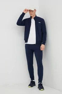 Fila dres FRENCH TERRY męski kolor granatowy FPS1089 - Dresy męskie - miniaturka - grafika 1