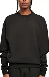 Urban Classics Męska bluza Ultra Heavy Crew, czarna, L, czarny, L - Bluzy męskie - miniaturka - grafika 1