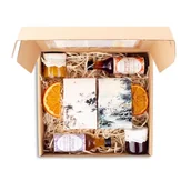 Herbata - Box prezentowy HERBATA owocowa SYROP do kawy Konfitura prezent upominek - miniaturka - grafika 1