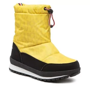 Buty dla dziewczynek - Śniegowce Tommy Hilfiger - Snow Boot T3B6-32547-1486 S Yellow 200 - grafika 1