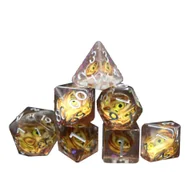Gry planszowe - Kostki RPG Oko Złotego Smoka Zestaw 7 Kostek Kości - miniaturka - grafika 1