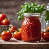 Pasztet i przetwory mięsne - Passata z ekologicznych pomidorów - 800g - miniaturka - grafika 1