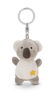 Plecaki - Breloczek Koala z Gwiazdką 5cm - szary - Lojalny towarzysz dla wszystkich grup wiekowych z karabińczykiem, idealny do plecaka, torby, smyczy lub kluczy 62093 - miniaturka - grafika 1