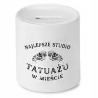 Skarbonki - Skarbonka Dla Huberta na Urodziny Imieniny Prezent z Nadrukiem ze Zdjęciem + Opakowanie na prezent (wzór 02) - miniaturka - grafika 1