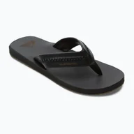 Klapki i japonki męskie - Japonki męskie Quiksilver Carver Natural II black 1 - miniaturka - grafika 1