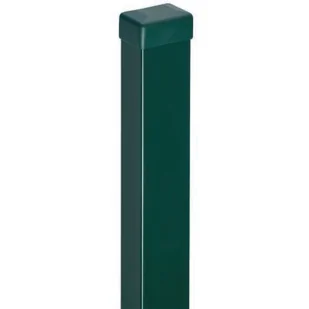 Słup gładki 6 x 4 x 200 cm zielony - Ogrodzenia - miniaturka - grafika 1