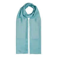 Apaszki i szaliki damskie - Szal damski Guess chusta apaszka cienka logo z jedwabiem - miniaturka - grafika 1