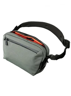 Torba na ramię crossbody Alpaka Go Sling Axoflux - sage grey - Torby męskie - miniaturka - grafika 1