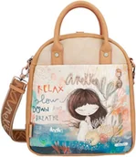 Plecaki - Anekke Śródziemnomorski plecak z paskiem na ramię - ANEKKE 34705-189 ANEKKE 34705-189 - miniaturka - grafika 1