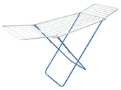 Suszarki na ubrania - Biało-niebieska stojąca suszarka na pranie K5-Z20 - miniaturka - grafika 1