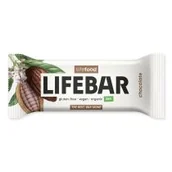Batoniki - Lifefood Baton daktylowo - orzechowy z czekoladą raw bez dodatku cukrów bezglutenowy 40 g Bio - miniaturka - grafika 1