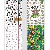 Bee-bee Teczka A4 z gumką BFF Rysunkowe - Bee-bee - Teczki i skoroszyty - miniaturka - grafika 1