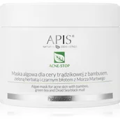 Maseczki do twarzy - Apis Acne-stop Maska algowa cera trądzikowa 100g - miniaturka - grafika 1