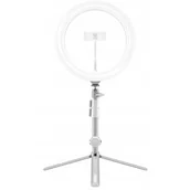 Pozostałe akcesoria do telefonów - Kodak Kodak LED Ring Light Selphie 10 RL001 + Statyw Srebrny SB6084 - miniaturka - grafika 1