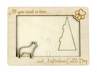 Ramki na zdjęcia - Australian Cattle Dog ramka na zdjęcie z psem - miniaturka - grafika 1