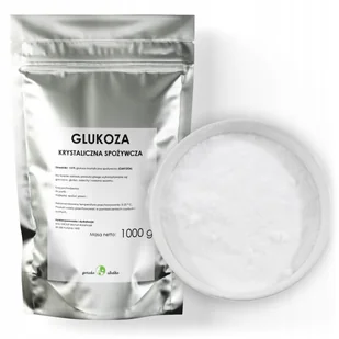 Glukoza Krystaliczna Spożywcza Dextroza Cukier 1Kg - Cukier i słodziki - miniaturka - grafika 1