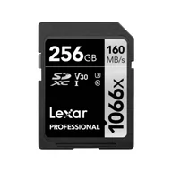 Karty pamięci - Lexar Pro 1066X Sdxc U3 (V30) Uhs-I R160/W120 256Gb - miniaturka - grafika 1