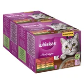 Mokra karma dla kotów - Pakiet Whiskas Pure Delight, saszetki, 48 x 85 g - Klasyczne ragout w galarecie - miniaturka - grafika 1