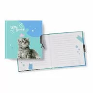 Szkolne artykuły papiernicze - Pamiętnik zamykany Cuties Kotki STARPAK 534361 - miniaturka - grafika 1