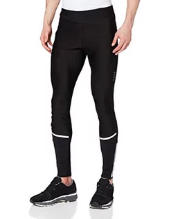 Spodnie męskie - Gore Running Wear Mythos 2.0 WS wąskie spodnie męskie do biegania, softshell, technologia Windstopper, wiatroszczelne, rozmiar S, czarne, czarny, m TWSMYM990008 - grafika 1