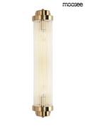 Lampy ścienne - Column 60 kinkiet 2-punktowy złoty MSE010100265 - miniaturka - grafika 1