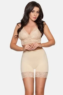 Majtki damskie z nogawkami przeciw otarciom Babell kod 188 bermudy beżowe  M - Majtki damskie - miniaturka - grafika 1