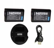 Ładowarki i akumulatory - Ładowarka+Akumulatory Do Sony Nex-7 A6000 Np-Fw50 - miniaturka - grafika 1