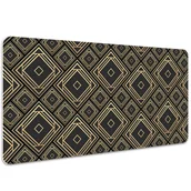 Podkładki na biurko - Mata ochronna na blat Geometryczna iluzja 100x50 cm, Dywanomat - miniaturka - grafika 1