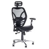 Fotele i krzesła biurowe - Fotel ergonomiczny CorpoComfort BX-4036 Czarny - miniaturka - grafika 1